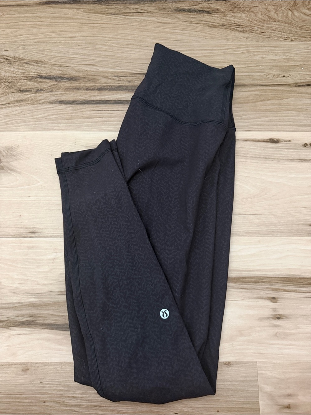 lululemon athletica Black Women's Leggings with Interior Tag Detail
